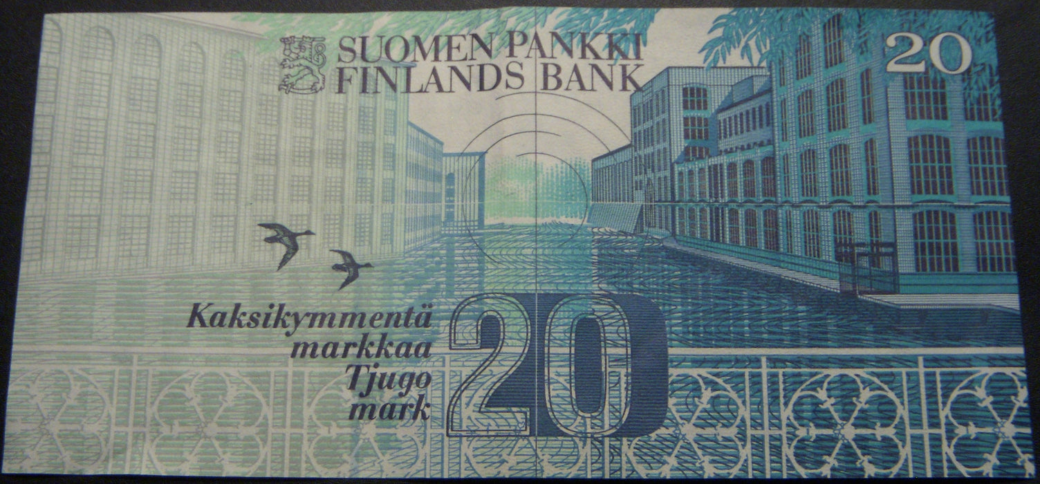 1993 20 Markkaa Note - Finland
