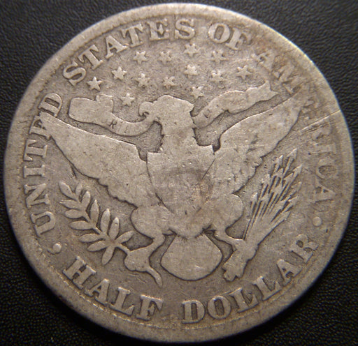 1898 Barber Half Dollar - Good