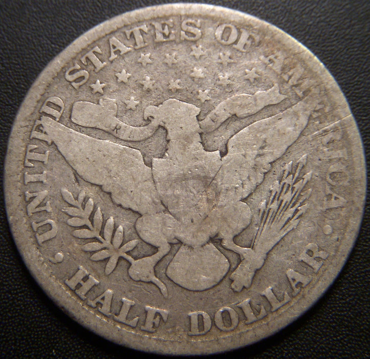 1898 Barber Half Dollar - Good
