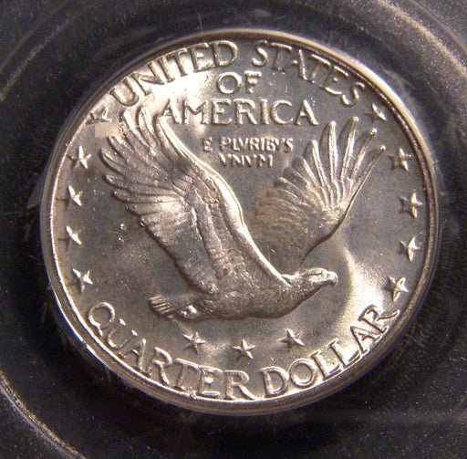 1928-S Standing Quarter - PCGS MS65