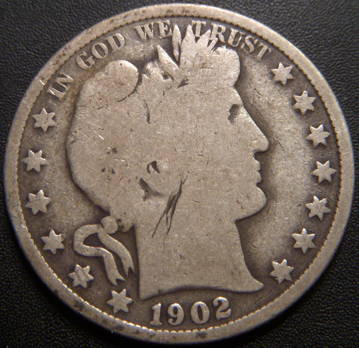 1902 Barber Half Dollar - Good