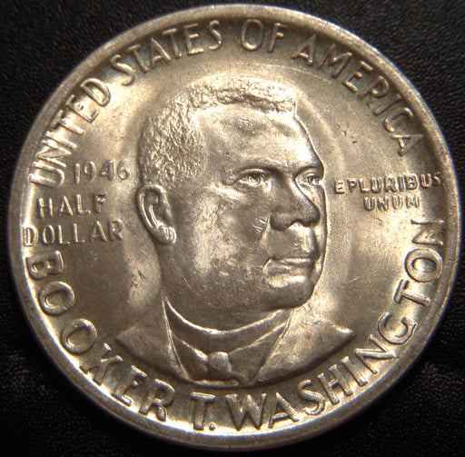 1946 B. T. Washington Half Dollar - AU