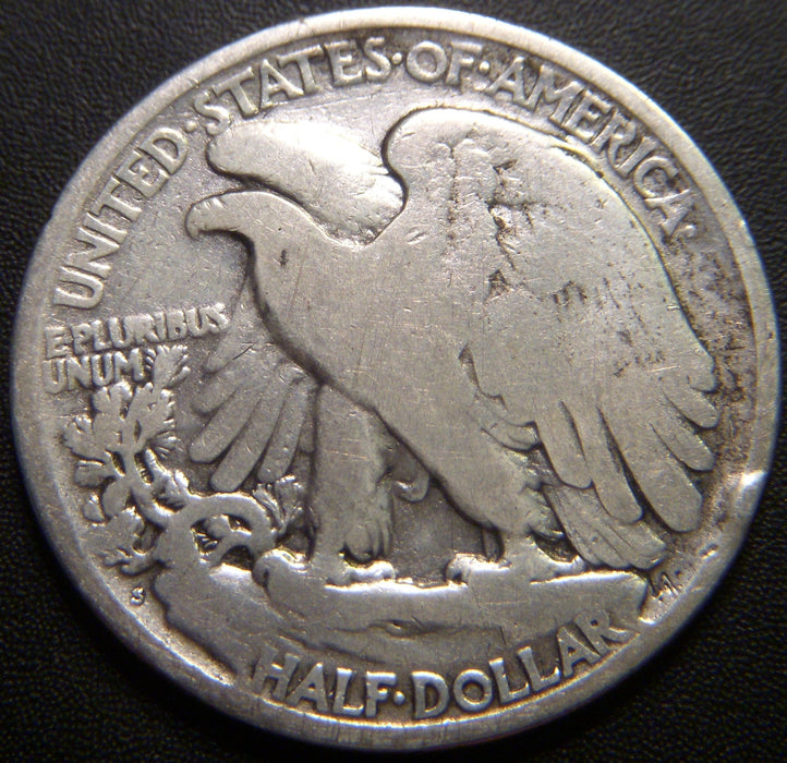 1920-S Walking Half Dollar - Good
