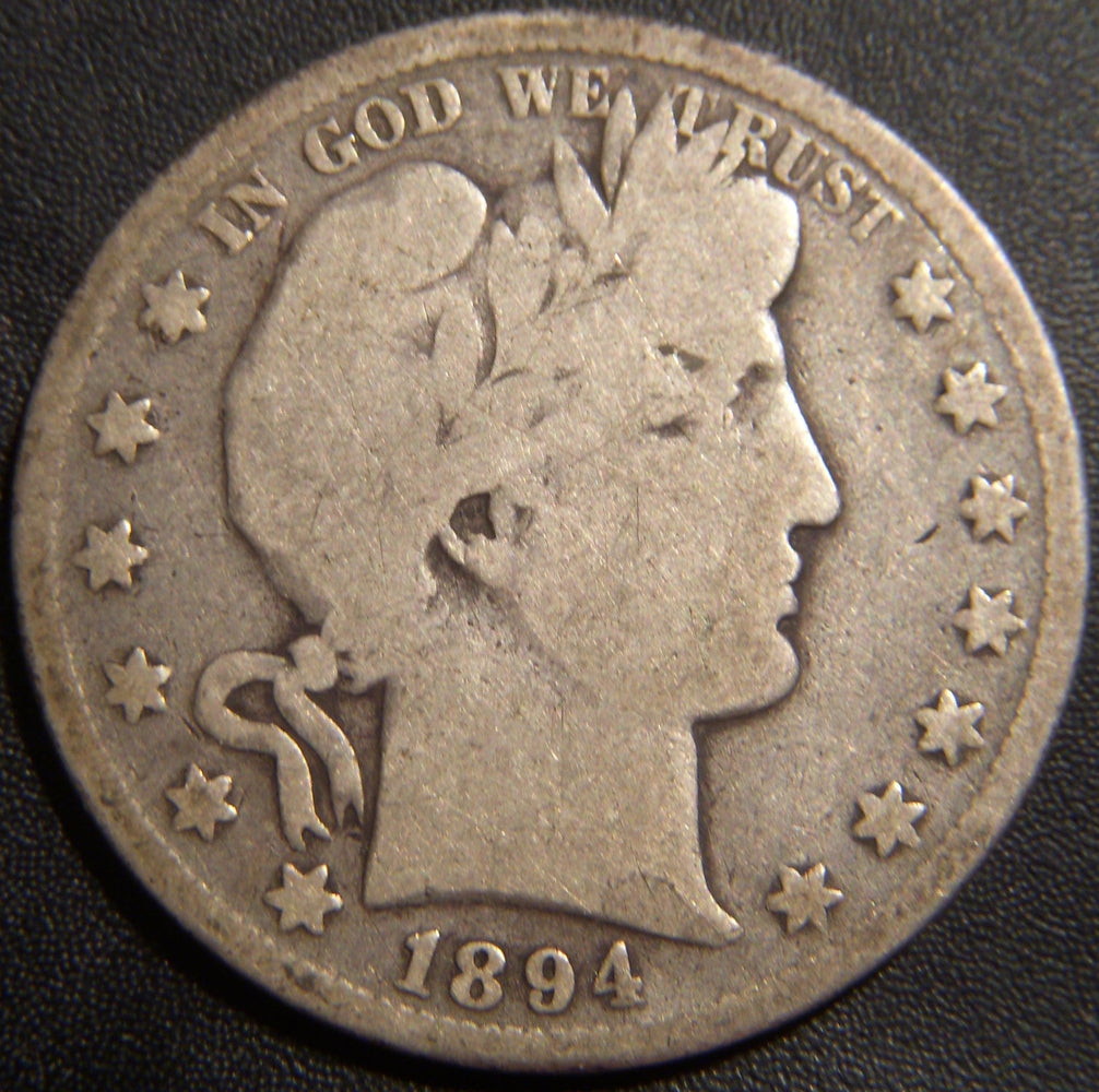 1894 Barber Half Dollar - Good