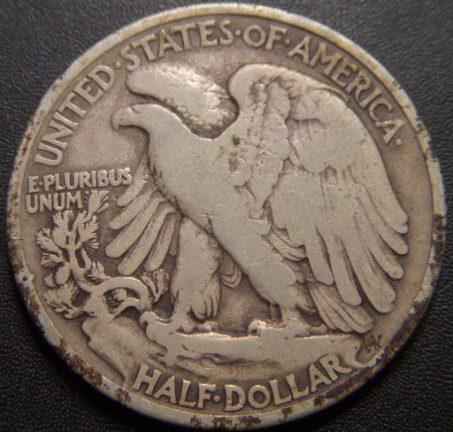 1934 Walking Half Dollar - Very Good