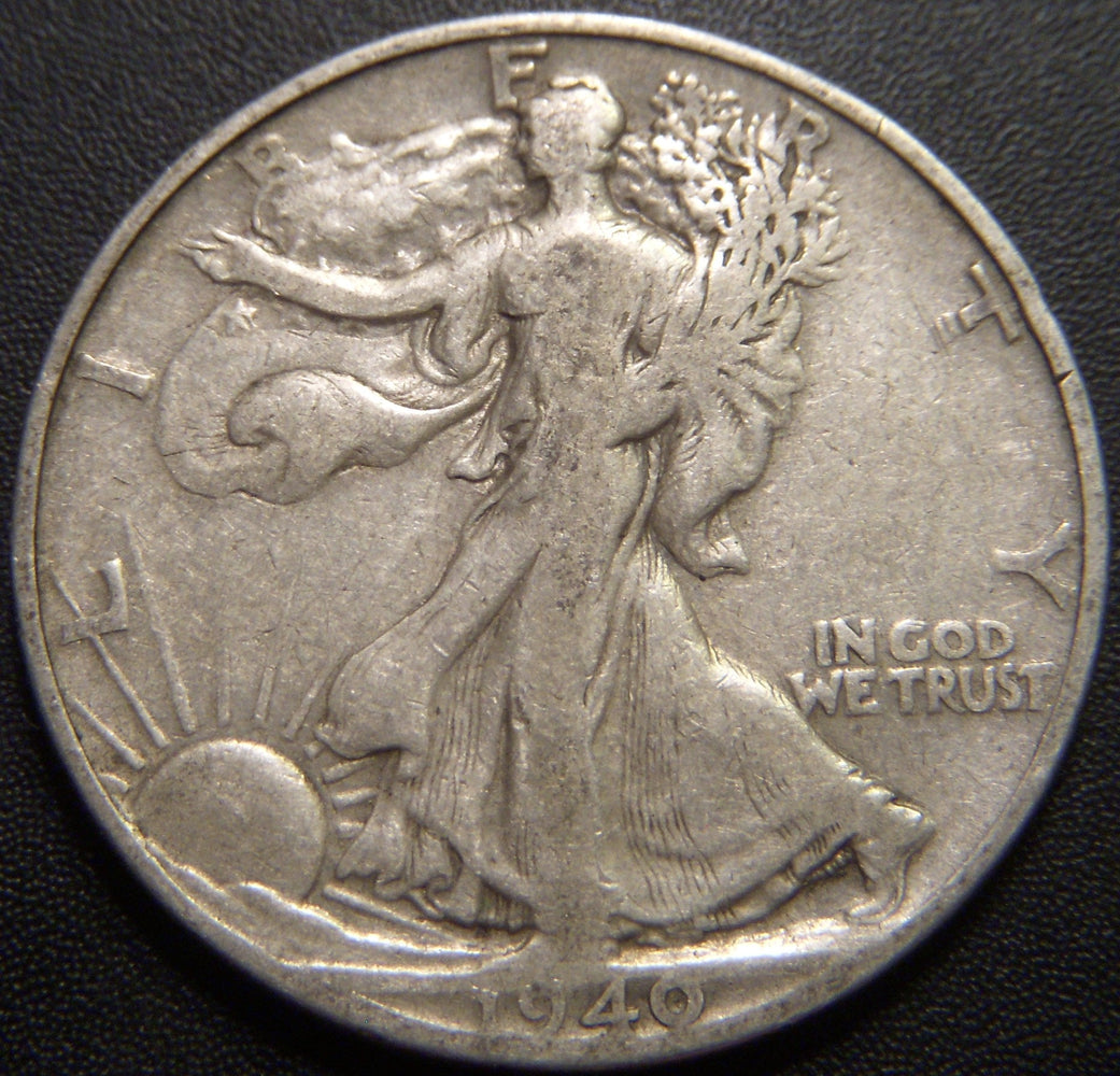 1940-S Walking Half Dollar - Fine