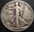 1945-D Walking Half Dollar - Very Good