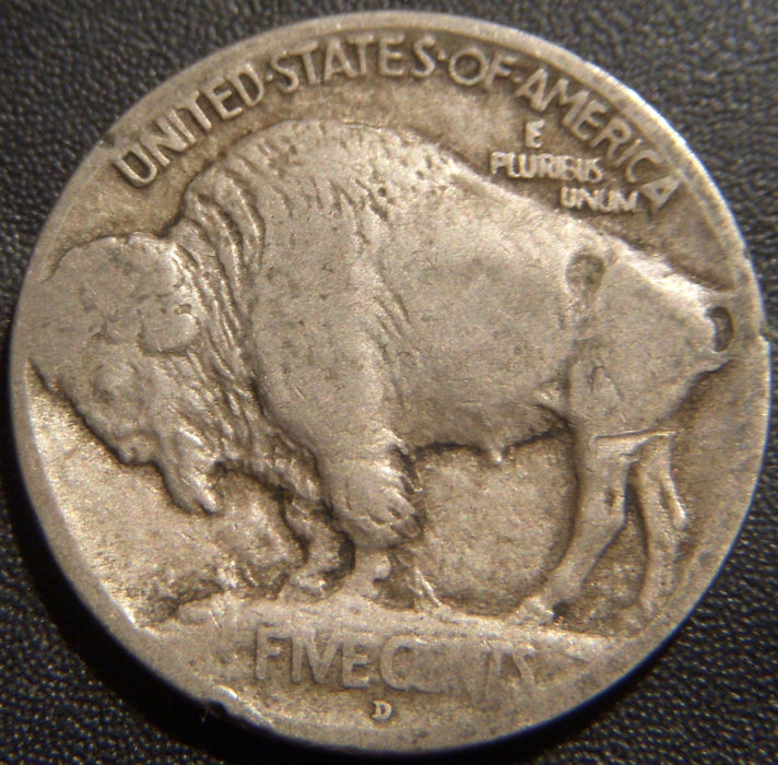1913-D T1 Buffalo Nickel - Good