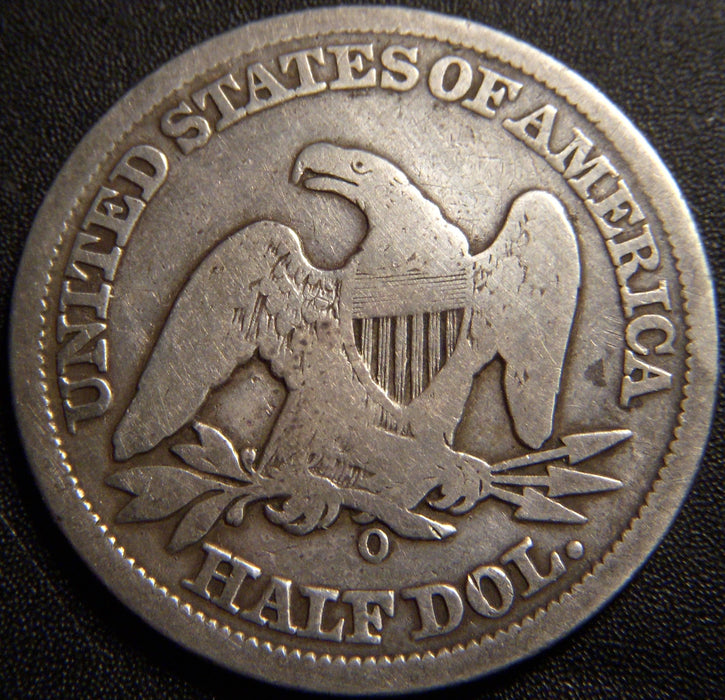 1855-O Seated Half Dollar - Good