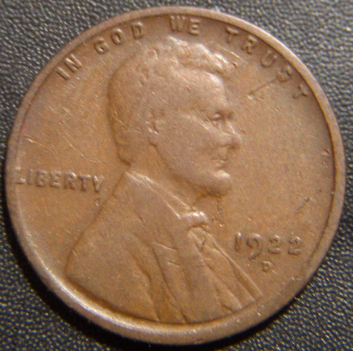 1922-D Lincoln Cent - Very Good
