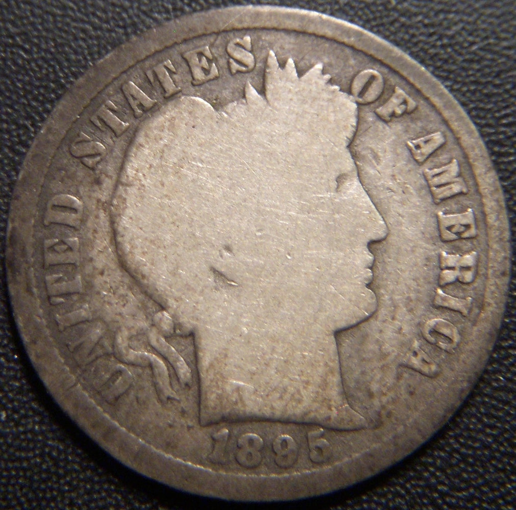 1895-S Barber Dime - Good