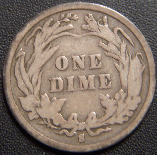 1895-S Barber Dime - Good