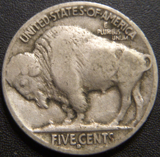 1915-D Buffalo Nickel - Good