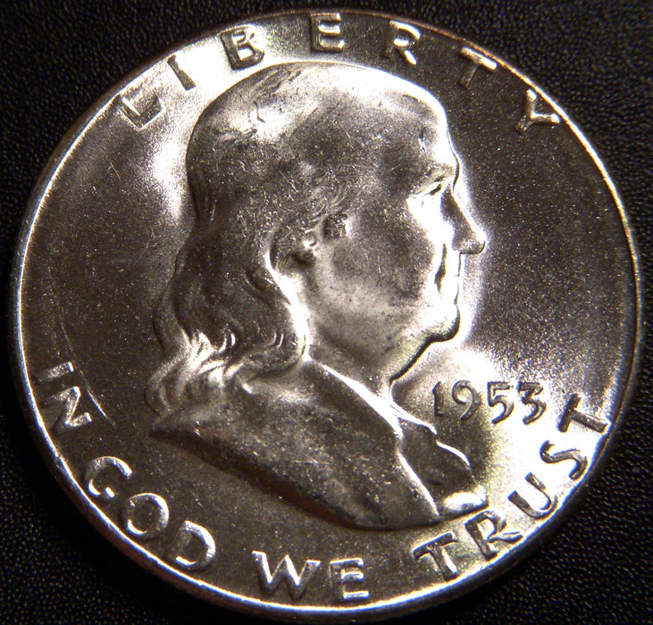 1953-S Franklin Half Dollar - Uncirculated