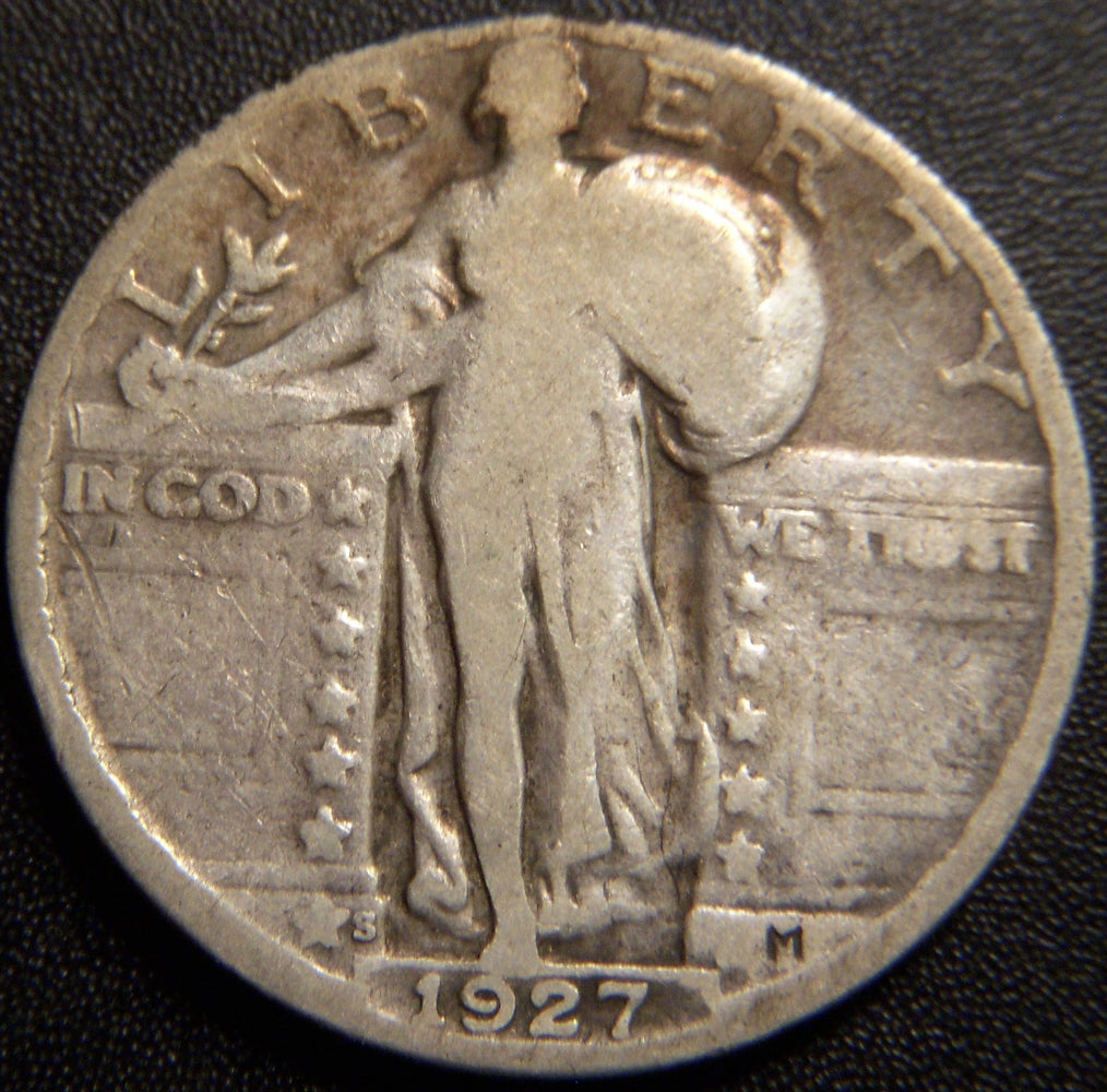 1927-S Standing Quarter - Good