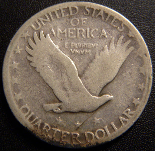 1927-S Standing Quarter - Good