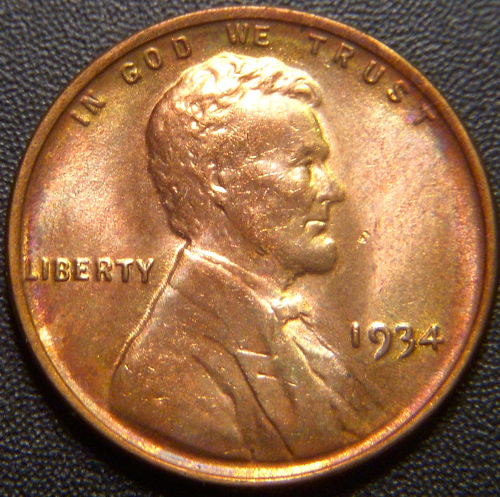 1934 Lincoln Cent - Uncirculated