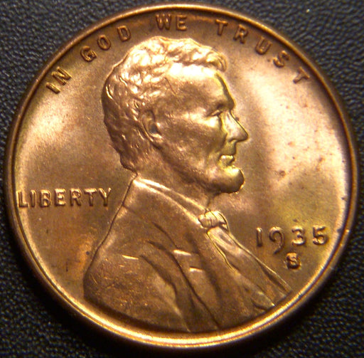 1935-S Lincoln Cent - Uncirculated