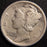 1921 Mercury Dime - Fine