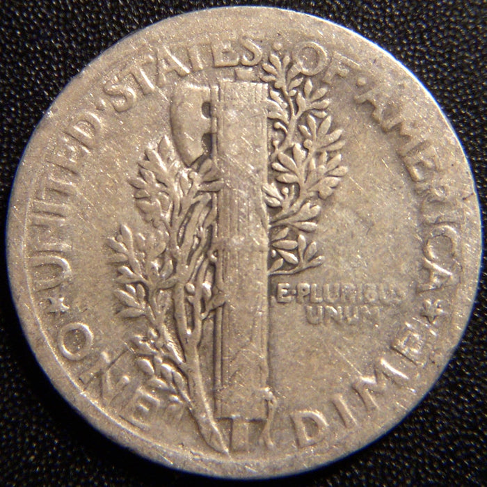 1921 Mercury Dime - Fine