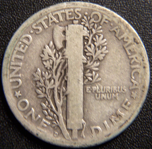 1921-D Mercury Dime - Good