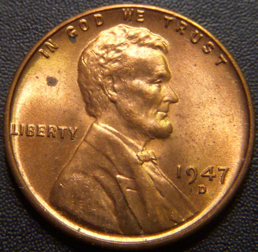 1947-D Lincoln Cent - Uncirculated