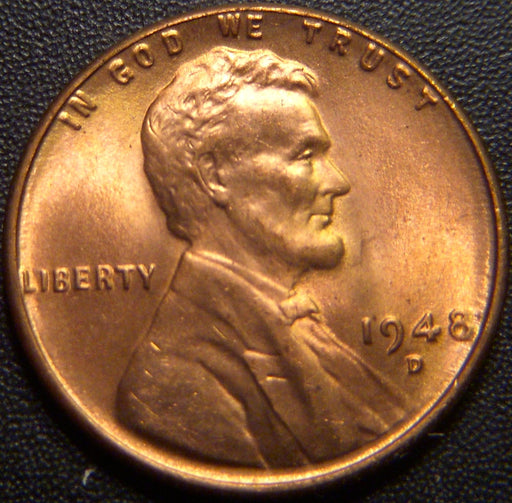1948-D Lincoln Cent - Uncirculated