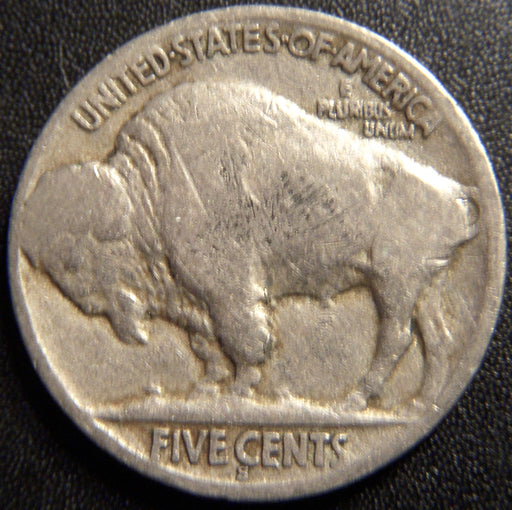 1921-S Buffalo Nickel - Good+