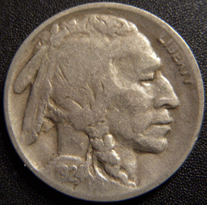 1924-D Buffalo Nickel - Fine