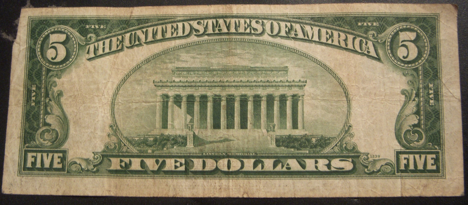 1928C $5 United States Note - FR# 1528