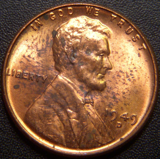 1949-D Lincoln Cent - Uncirculated