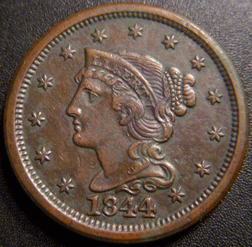 1844 Large Cent - Extra Fine