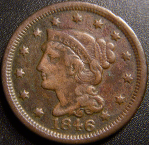 1846 Large Cent - Fine