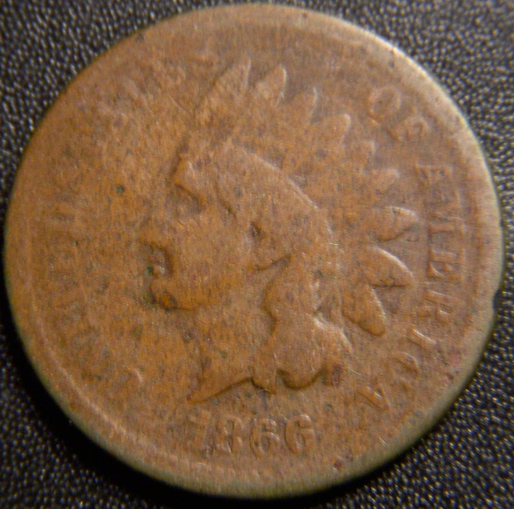 1866 Indian Cent - Good