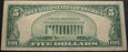 1928 (5) $5 Federal Reserve Note - FR# 1950E