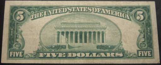 1928 (5) $5 Federal Reserve Note - FR# 1950E