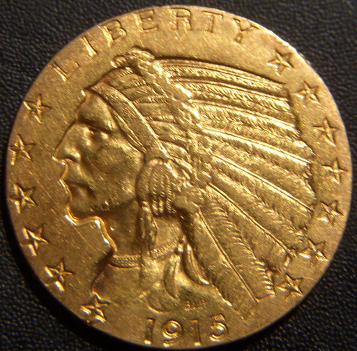 1915 $5.00 Gold Piece - Extra Fine