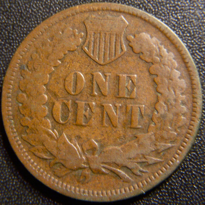 1873 Indian Cent - Open 3 Good