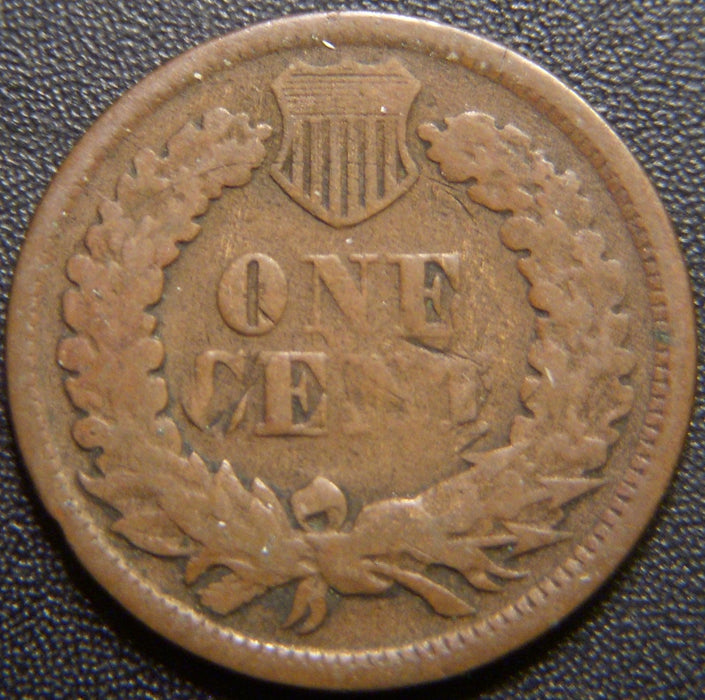 1866 Indian Head Cent - Good