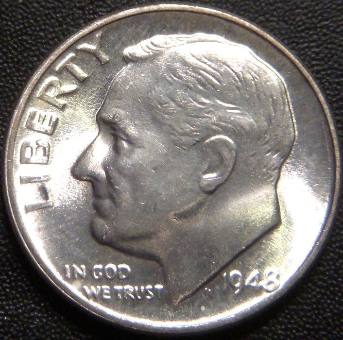 1948-D Roosevelt Dime - Uncirculated
