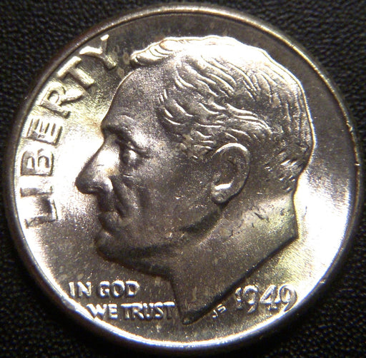 1949-D Roosevelt Dime - Uncirculated
