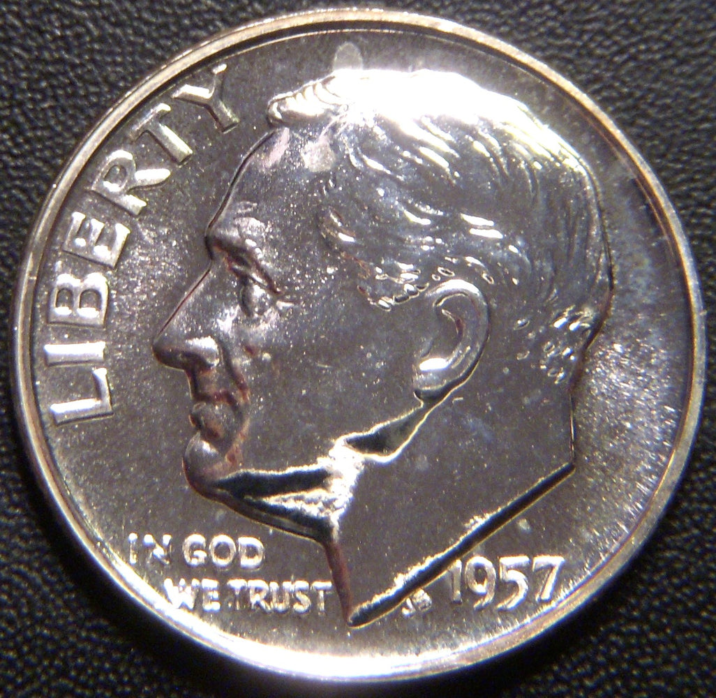 1957 Roosevelt Dime - Proof
