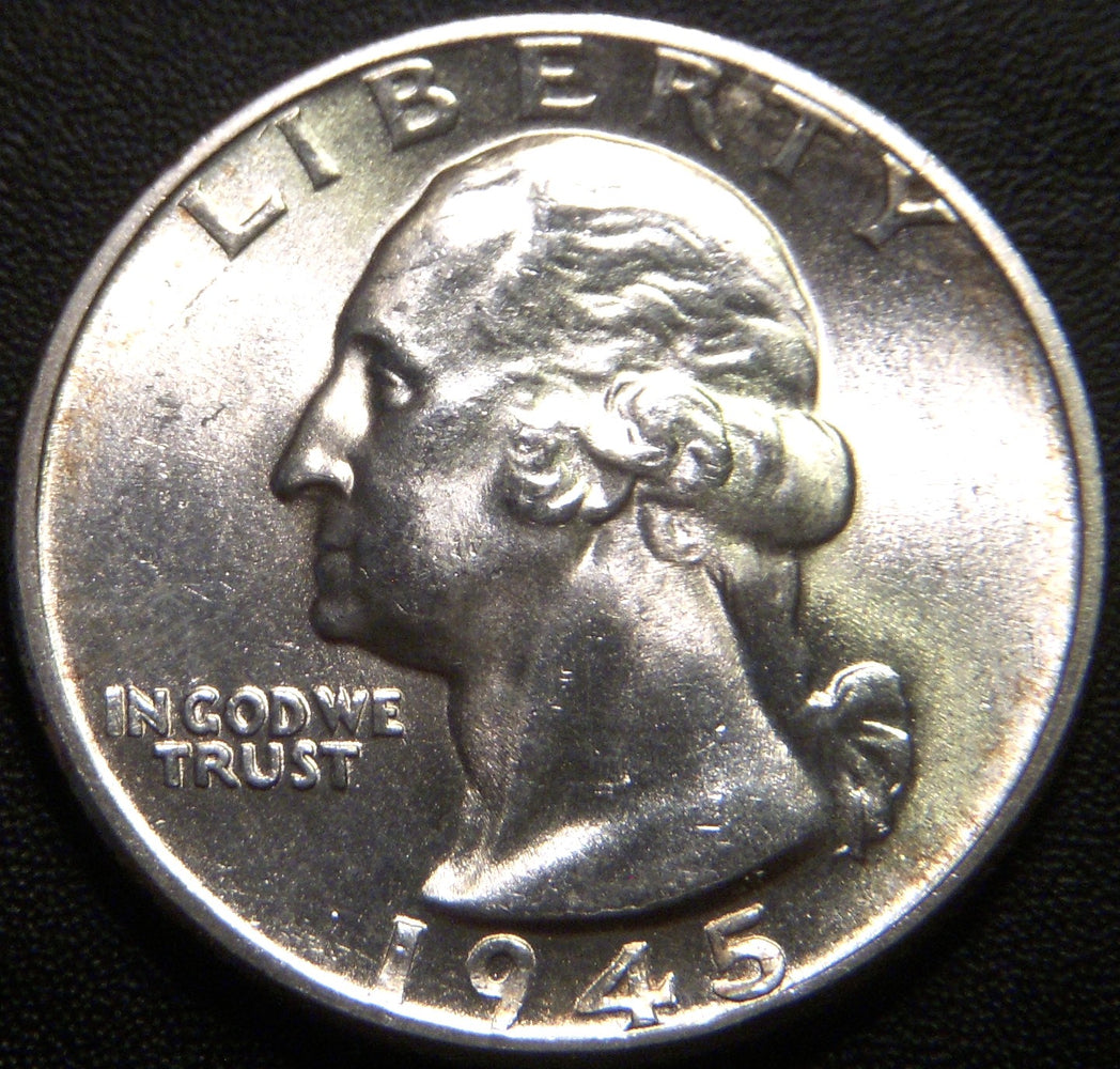 1945-D Washington Quarter - Uncirculated