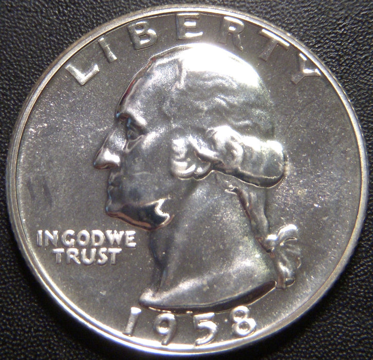 1958 Washington Quarter - Proof