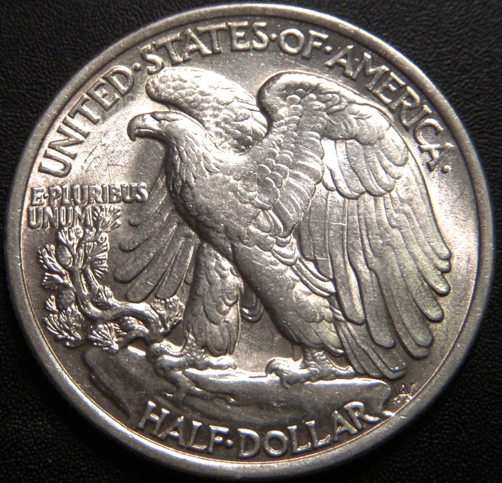 1936 Walking Half Dollar - AU