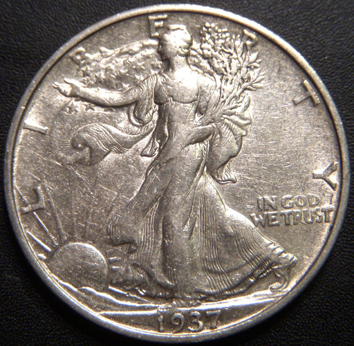 1937-S Walking Half Dollar - Extra Fine
