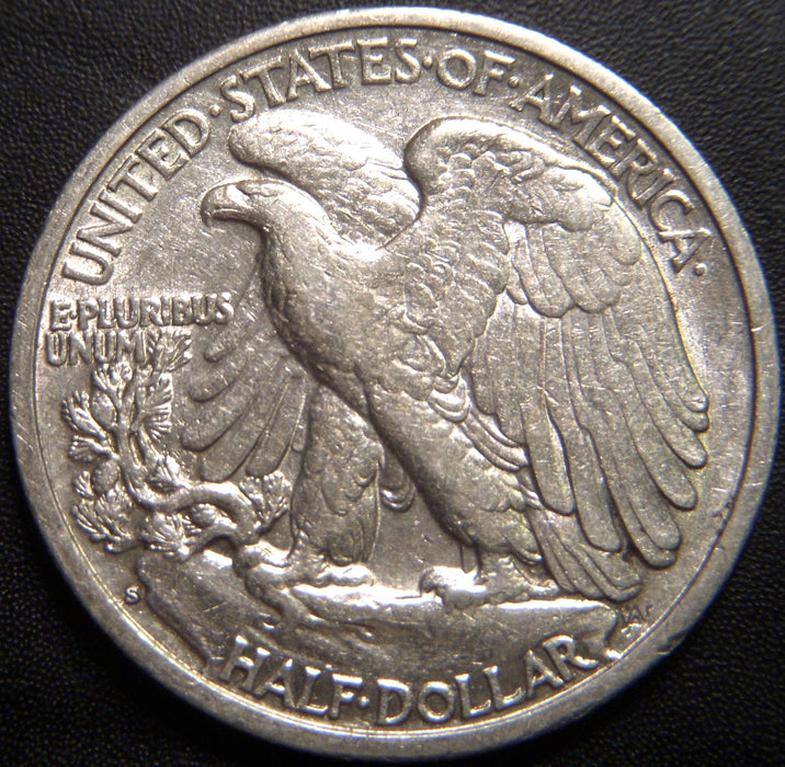 1937-S Walking Half Dollar - Extra Fine