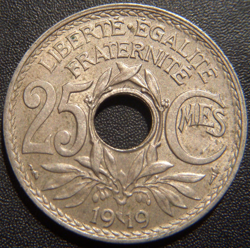 1919 25 Centimes - France