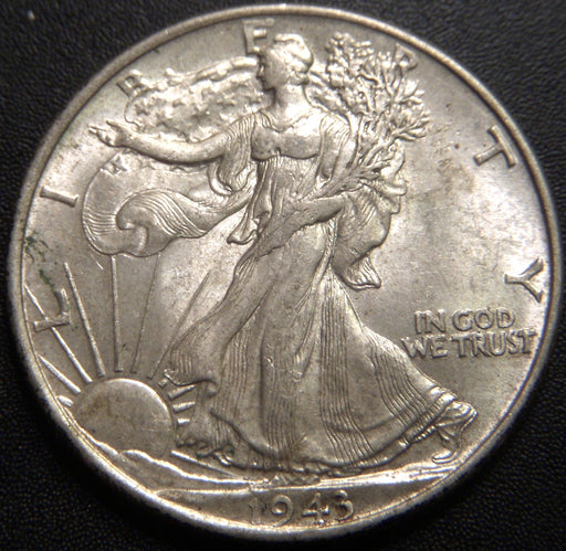 1943 Walking Half Dollar - AU
