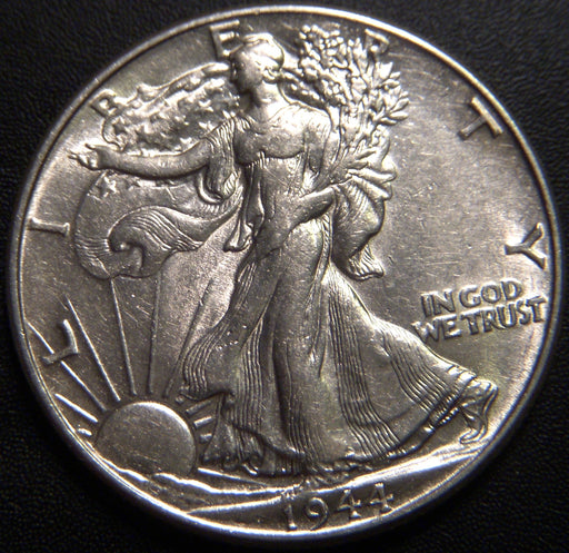 1944 Walking Half Dollar - AU